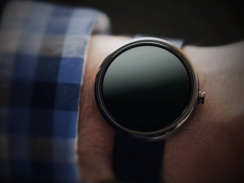 Thank you Mick Bailey android wear dribbble first dribbble gif google invite prototyping thank you watch