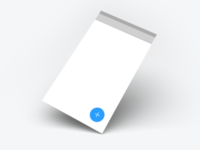 Material Design Motion Graphic