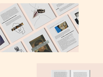 Isivi Book Collection collage editoral editorial design
