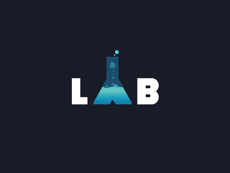 Lab Logo.. by rajan on Dribbble