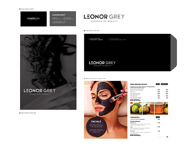 Leonor Grey design identity