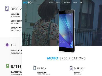 Mobile Specifications website
