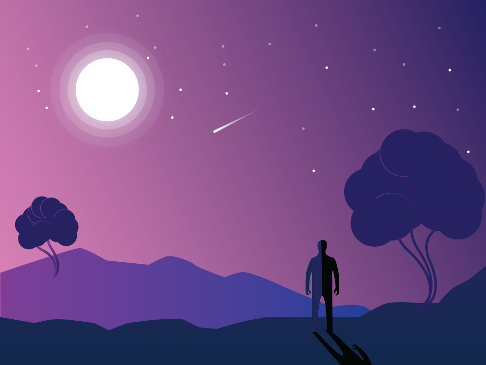 Night Scene by kuljot singh on Dribbble