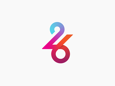 26 26 branding colorful design icon iconic illustration inspiration minimal typography