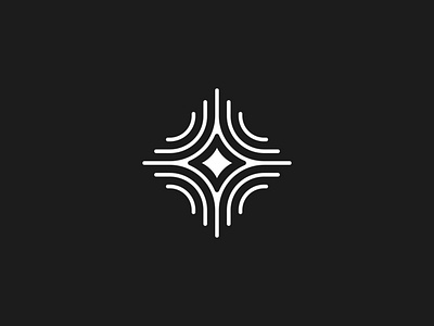 Spark design icon logo spark