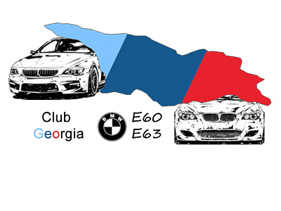 Bmw E60/E63 Club Georgia Official bmw club e60 e63 georgia sticker