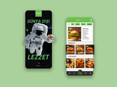 Big Bang Burger App Redesign big bang big bang burger burger burger app burgers food food and drink food and drink app food app