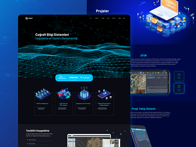 GIS Website UI Design