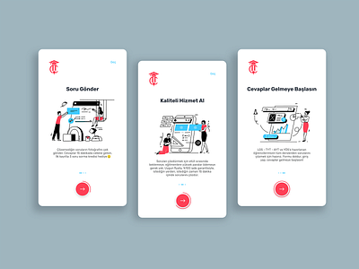 Education App Onboard Screens adobe xd app app desing app ui education education app onboard onboarding onboarding illustration onboarding screen onboarding ui user interface