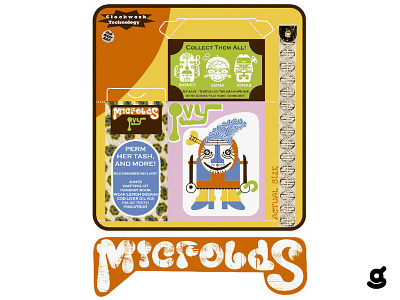 Microlds - Collect Them All! 2d character character art concept design editorial illustration flat hand drawn font hand drawn lettering icon illustration logo package design packagingdesign product design typography ui vector vector art vinyl toy