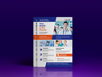 Medical Flyer Template care clinic clinic flyer dental dentist doctor emergency equipment fitness flyer health healthcare flyer hospital hospital flyer leaflet medical medical flyer medicine pamphlet pharmaceutical