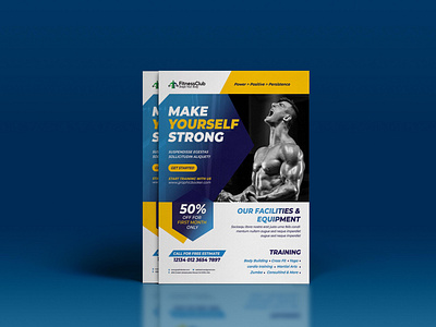 Fitness GYM  Flyer Template