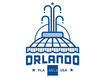 Orlando AIGA T-shirt Design aiga florida orlando