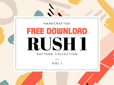 Rush HandDrawn Patterns - FREE Download design elegant free free download freebie freebie psd graphics hand drawn hand drawn patterns handcrafted handcrafted patterns handmade illustration paterns pattern pattern collection print seamless patterns texture vector