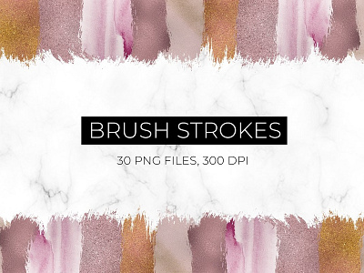 Foil and Watercolor Brush Strokes background backgrounds branding color design elegant fabric fabric pattern floral flower illustration ink texture ink textures logo modern pattern print texture textured textures