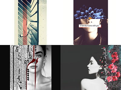 2018 art artwork calligraphy collage collage art collageart digitalart emotional emotions
