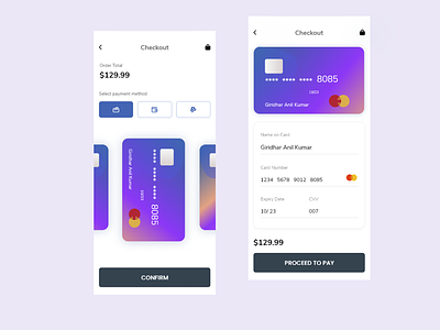 Credit Card Checkout 002 credit card dailyui design payment payment app