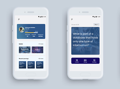 quiz app app app design application design questions quiz quizzes ui design ui ux
