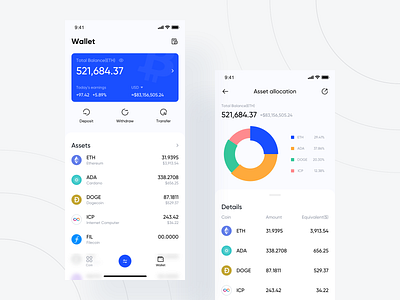 Wallet Page