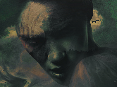 Revenge adobe albumcover art artwork behance dark design digitalart photomanipulation photoshop ps scifi surreal