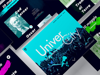 Univercity branding design identity logo mockups ui ux web