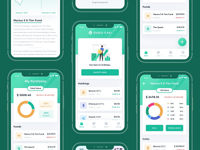 Ember Fund Mobile App Redesign