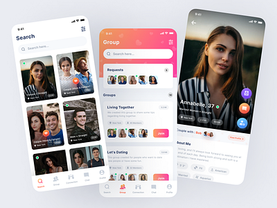 Fling - Dating App Design