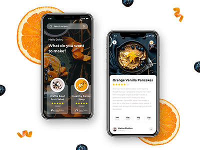 Recipe app Concept