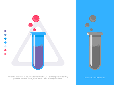 Test Tube experiment illustration illustrator lab laboratory science scientific