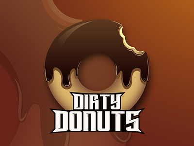 Dirty Donuts Logo dirty donut esports game team