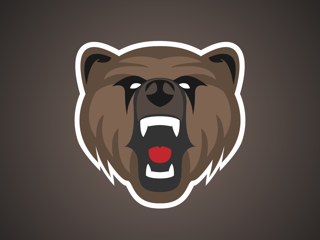 Grizzly Mascot by Marian Mirea on Dribbble