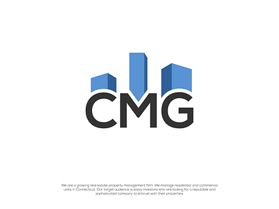 Crestwood Management Group blue design firm logo management real estate