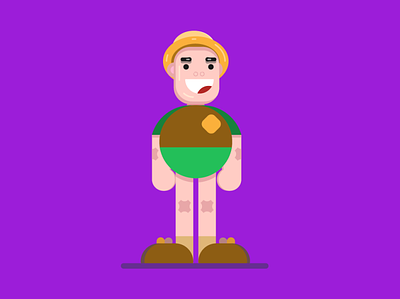 Flat Design EP.4 : Character man in Adobe Illustrator tutorial art character character design design flat graphic design illustration illustrator vector