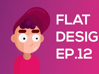 Flat Design Character EP.12 Boy Looking art branding character character design design flat flat design graphic design illustration illustrator isomatric vector