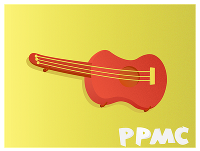 Guitar Vector art design graphic design illustration illustrator isomatric minimal vector vectos