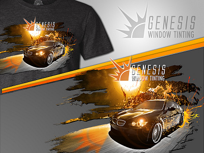 Genesis Window Tinting - T-shirt design