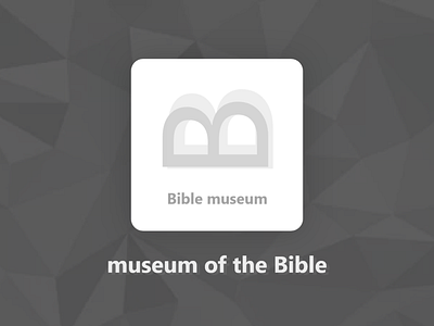 Daily UI #005 - App Icon app icon bible dailyui museum re design