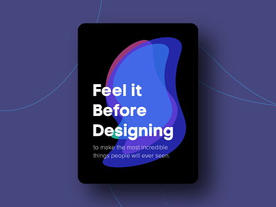 Feel It 'n' Design aurora card feelings