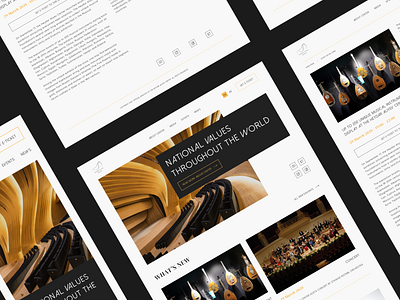 Redesign of Heydar Aliyev Center website