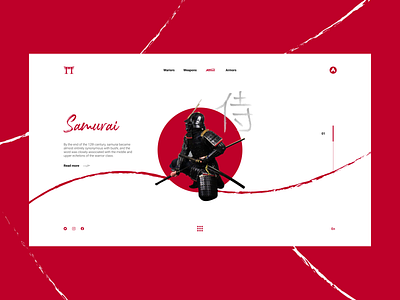 Samurai armour design japan japanese art samurai samurai jack samuraix typography ui ux weapon