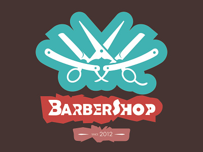 Barbershop 012 adobe illustrator cc branding design icon illustration logo ui vector