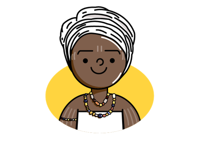 Vodounsi africa avatar character culture design illustration togo ui ux vodoun