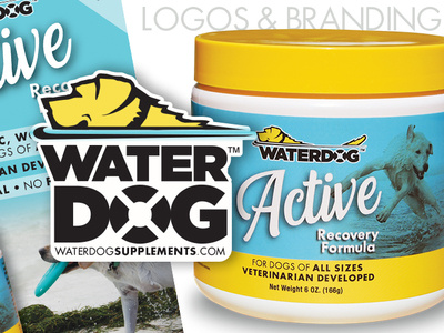 Waterdog Supplements Branding