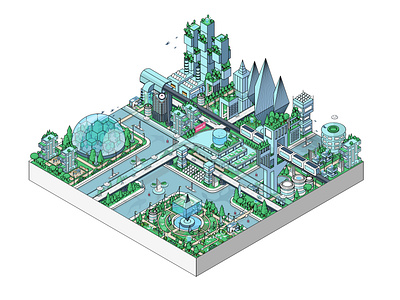 Isometric city