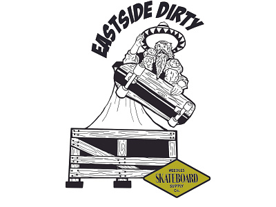 Eastside Dirty design illustration