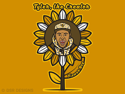 Tyler, the Creator design icon illustration