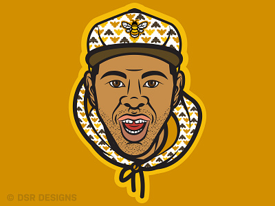 Tyler, the Creator design icon illustration