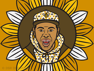 Tyler, the Creator design icon illustration