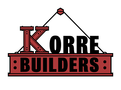 Korre Builders #2 branding design icon illustration logo