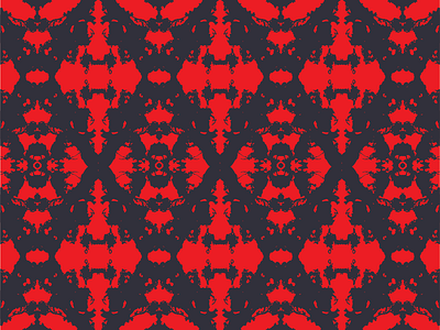 Pattern - 013 abstract pattern psychology red shapes